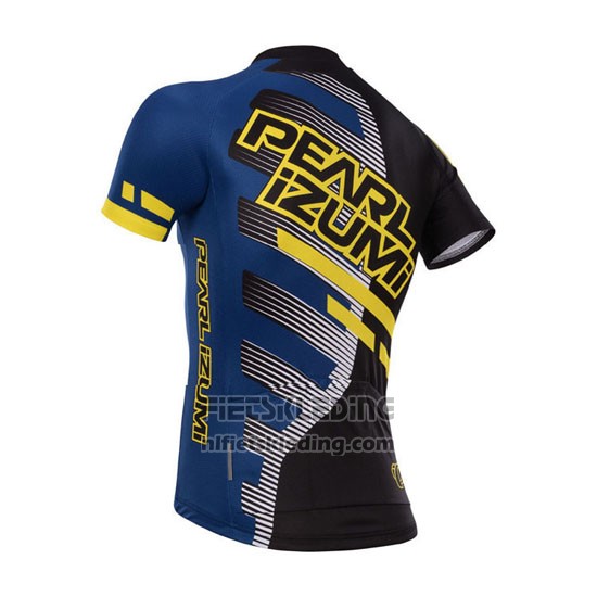 2014 Fietskleding Pearl Izumi Zwart en Geel Korte Mouwen en Koersbroek